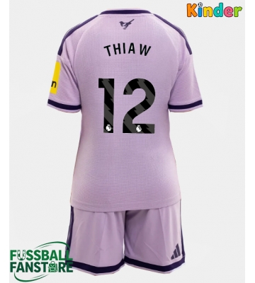 Newcastle United Malick Thiaw #12 Replik 3rd trikot Kinder 2026-27 Kurzarm (+ Kurze Hosen)